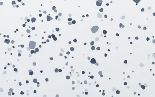 Cool Marble Terrazzo Fine III — light blue and white terrazzo background, variation III