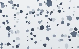 Cool Marble Terrazzo III — light blue and white terrazzo background, variation III