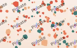 Coral Reef Terrazzo — light orange, red and white terrazzo background