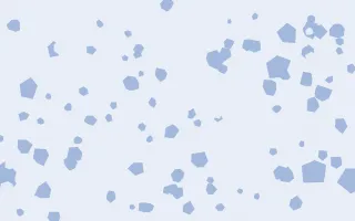 Denim Bold Soft Fleck III — light white and blue terrazzo background, variation III