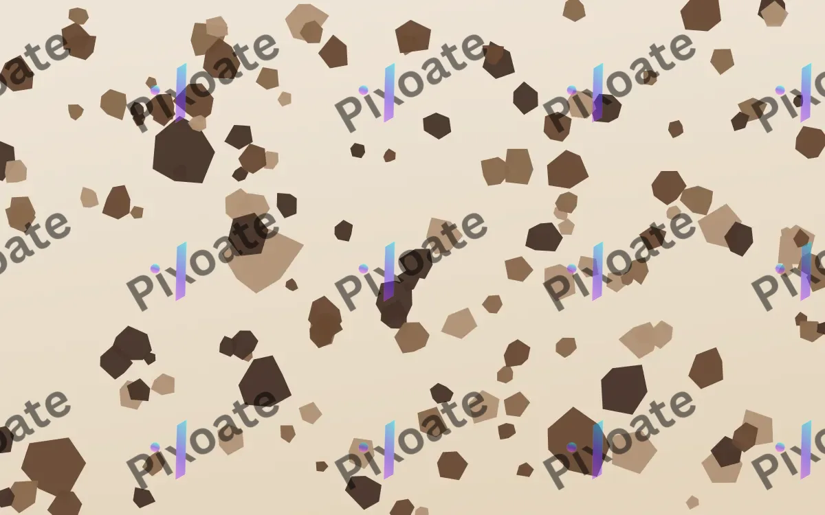 Espresso Cream Terrazzo — light brown, orange and beige terrazzo background