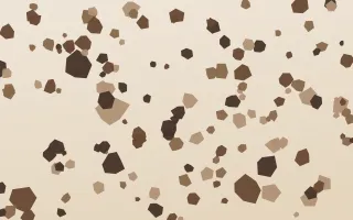 Espresso Cream Terrazzo — light brown, orange and beige terrazzo background