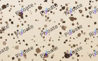 Espresso Cream Terrazzo Fine II — light brown, orange and beige terrazzo background, variation II