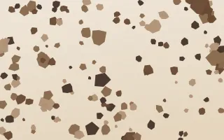 Espresso Cream Terrazzo II — light brown, orange and beige terrazzo background, variation II