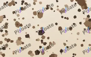 Espresso Cream Terrazzo II — light brown, orange and beige terrazzo background, variation II
