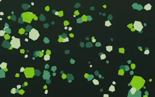 Forest Fleck Terrazzo II — dark green and grey terrazzo background, variation II