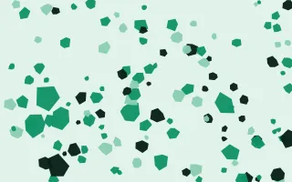 Jade Punch Pop Fleck — colourful green and black terrazzo background