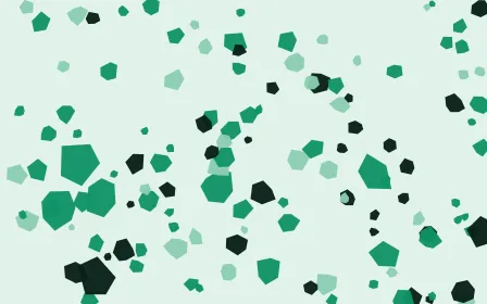 Jade Punch Pop Fleck — colourful green and black terrazzo background