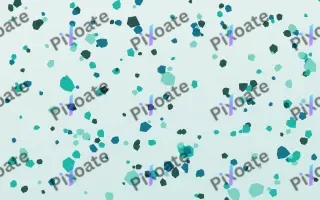 Lagoon Terrazzo Fine III — light teal and white terrazzo background, variation III