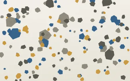 Lisbon Calçada — light blue, yellow and white terrazzo background