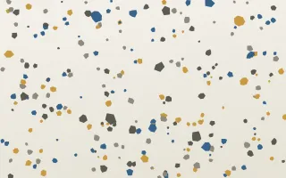 Lisbon Calçada Micro III — light blue, yellow and white terrazzo background, variation III