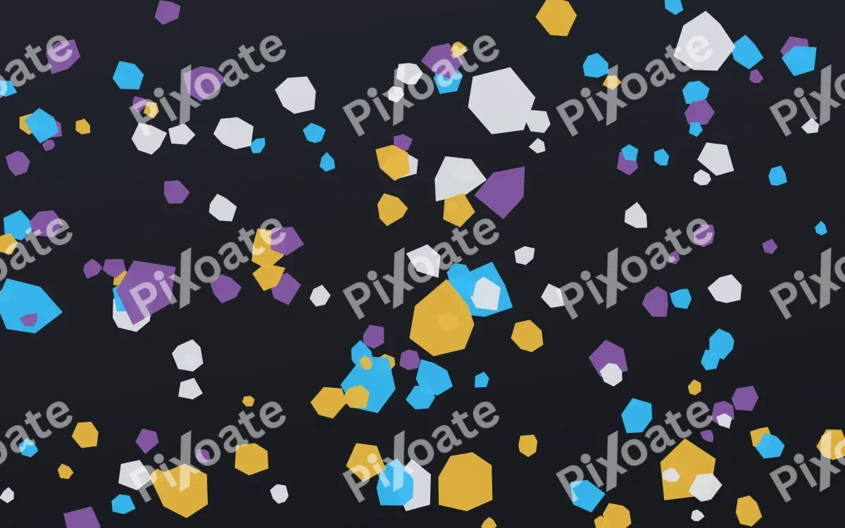 Midnight Terrazzo — dark gold, blue and grey terrazzo background