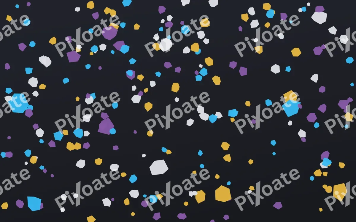Midnight Terrazzo Fine — dark gold, blue and grey terrazzo background