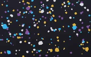 Midnight Terrazzo Fine — dark gold, blue and grey terrazzo background