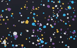 Midnight Terrazzo Fine II — dark gold, blue and grey terrazzo background, variation II