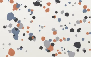 Milano Moderno II — light grey and white terrazzo background, variation II