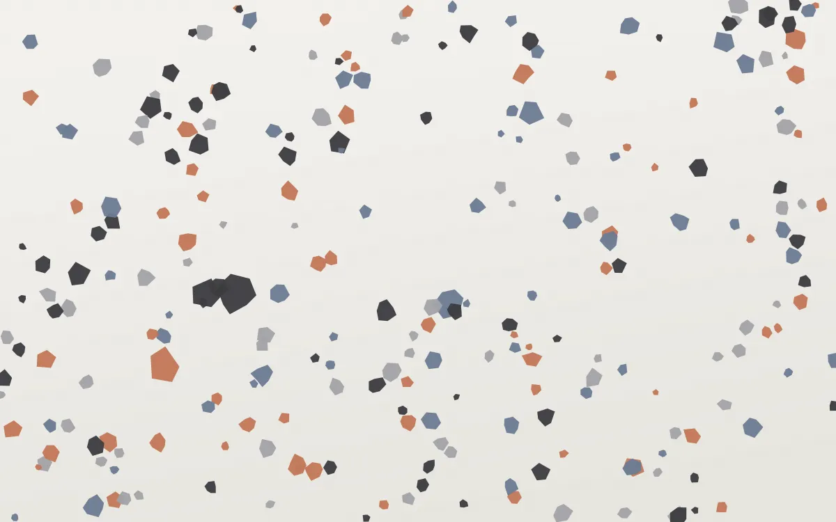 Milano Moderno Micro — light grey and white terrazzo background
