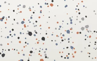 Milano Moderno Micro III — light grey and white terrazzo background, variation III