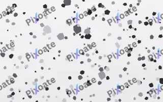 Mono Ink Terrazzo Fine II — light grey and white terrazzo background, variation II