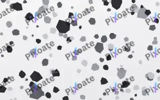 Mono Ink Terrazzo II — light grey and white terrazzo background, variation II
