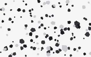 Noir & Blanc Pop Fleck — colourful grey, black and white terrazzo background
