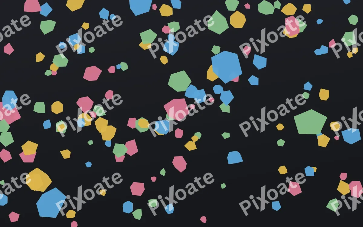 Noir Party Terrazzo — dark gold, blue and grey terrazzo background