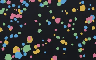 Noir Party Terrazzo II — dark gold, blue and grey terrazzo background, variation II