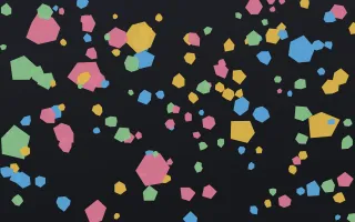Noir Party Terrazzo III — dark gold, blue and grey terrazzo background, variation III