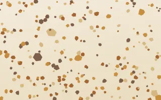 Ochre Earth Terrazzo Fine II — light orange, brown and beige terrazzo background, variation II