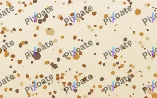 Ochre Earth Terrazzo Fine II — light orange, brown and beige terrazzo background, variation II
