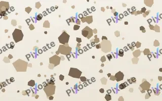 Scandi Oat Terrazzo II — light orange and white terrazzo background, variation II