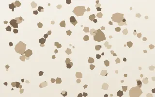 Scandi Oat Terrazzo III — light orange and white terrazzo background, variation III