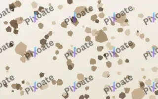 Scandi Oat Terrazzo III — light orange and white terrazzo background, variation III