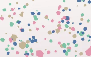 Seoul Pastel Floor III — light green, pink and white terrazzo background, variation III