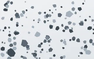 Slate Fleck Terrazzo II — light blue and white terrazzo background, variation II