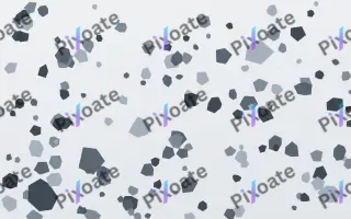 Slate Fleck Terrazzo II — light blue and white terrazzo background, variation II