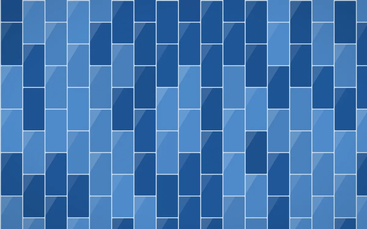 Aegean Noon Stacked Tiles — dark blue tile background