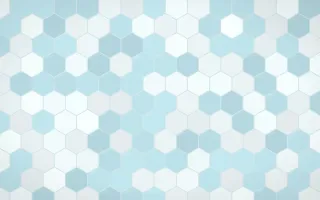 Algarve Sea Hex Tiles — light white and teal tile background