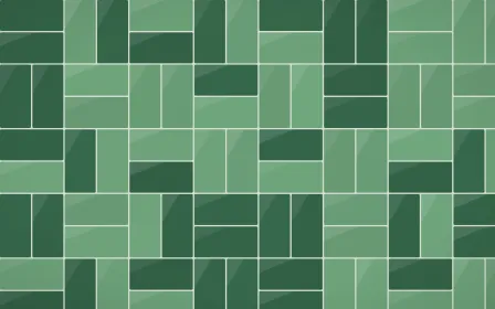 Alhambra Jade Basketweave Tiles — dark green and grey tile background