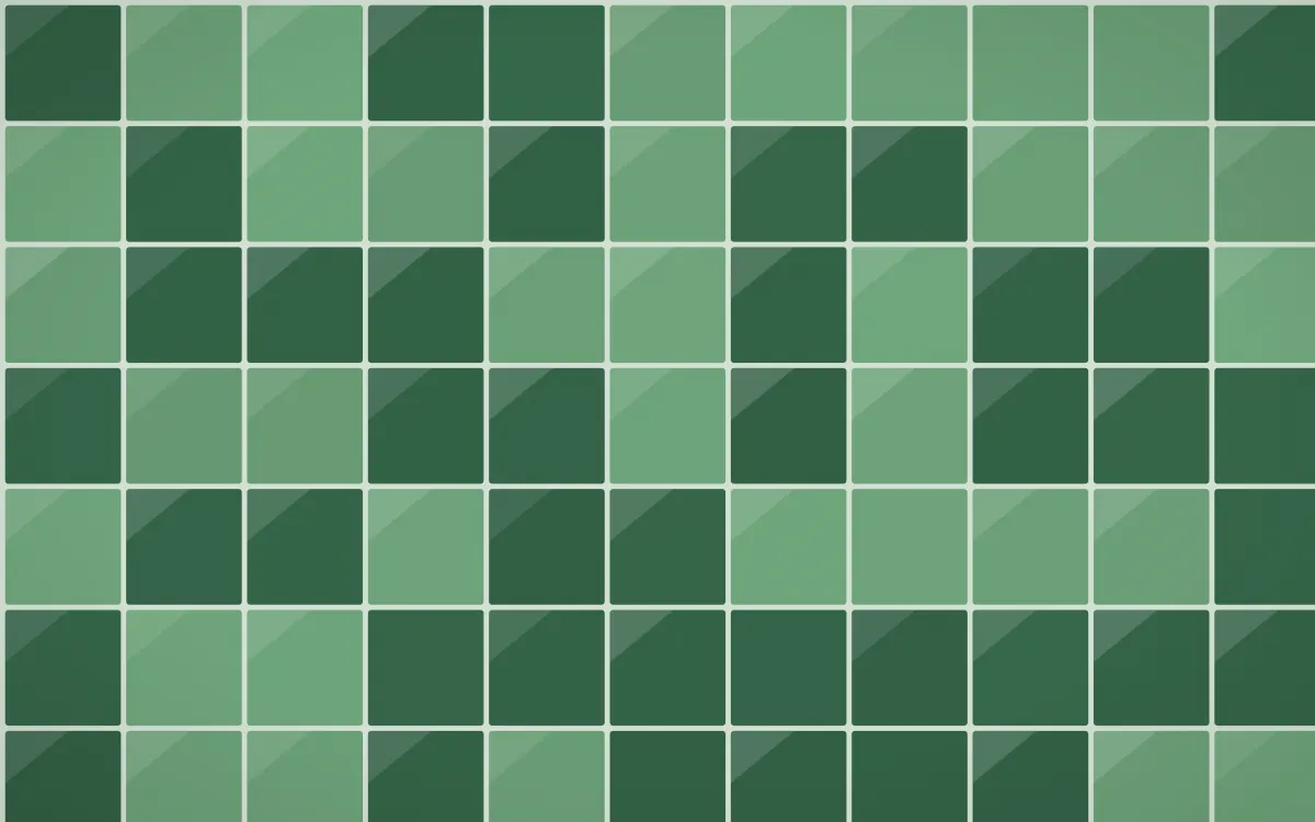 Alhambra Jade Square Tiles — dark green and grey tile background