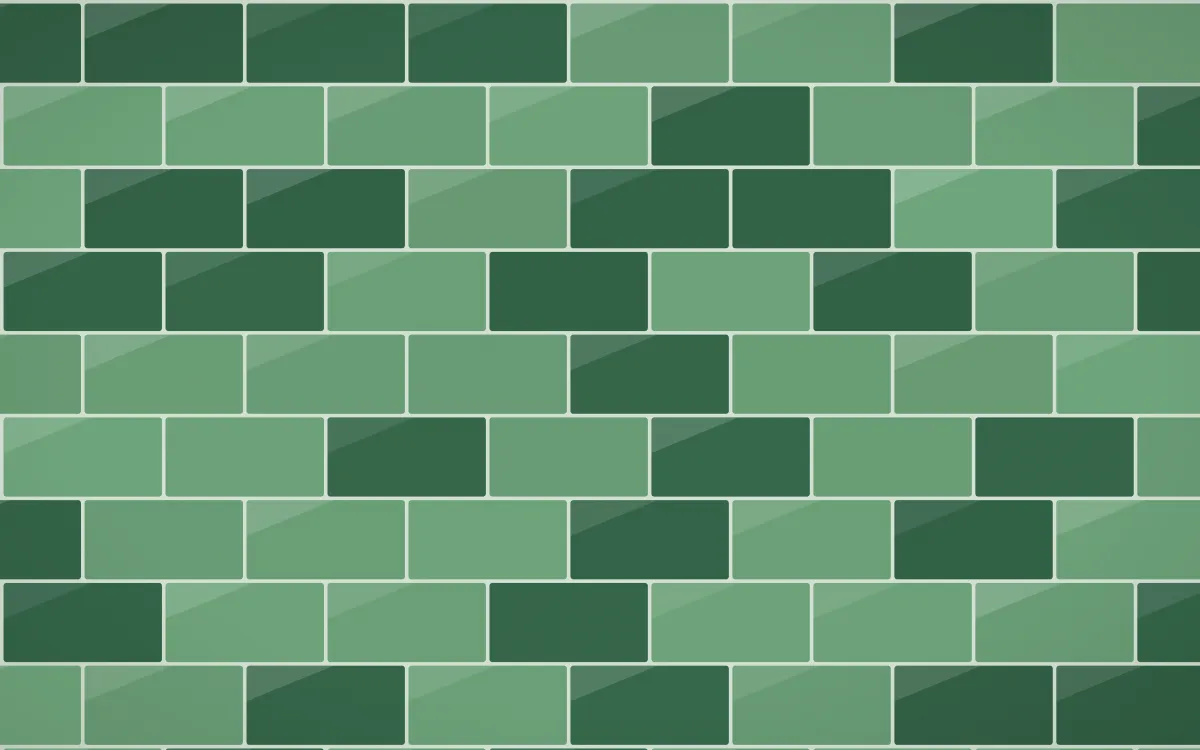 Alhambra Jade Subway Tiles — dark green and grey tile background