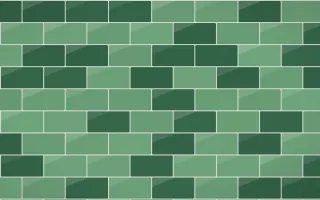 Alhambra Jade Subway Tiles — dark green and grey tile background