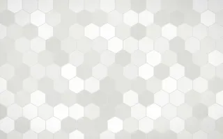 Alpine Chalk Hex Tiles — light white tile background