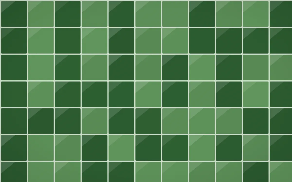 Amazônia Square Tiles — dark green tile background