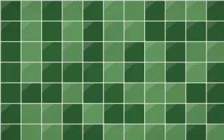 Amazônia Square Tiles — dark green tile background