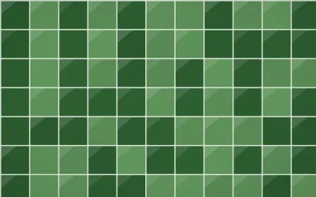 Amazônia Square Tiles — dark green tile background
