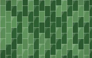 Amazônia Stacked Tiles — dark green tile background