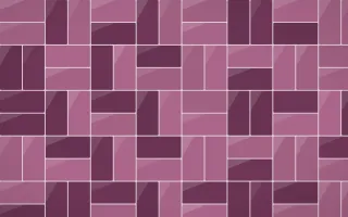 Andes Berry Basketweave Tiles — dark pink tile background