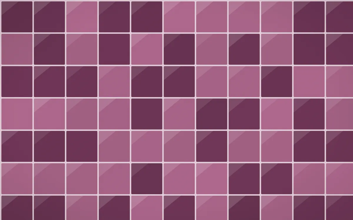 Andes Berry Square Tiles — dark pink tile background