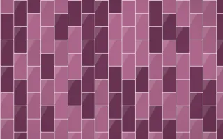 Andes Berry Stacked Tiles — dark pink tile background
